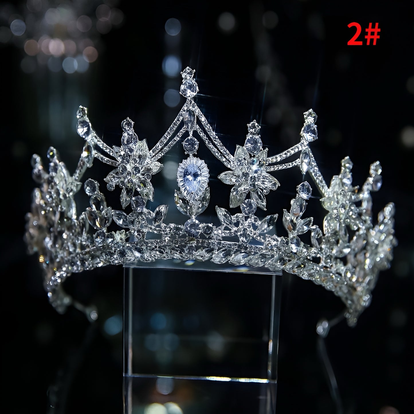 Crystal Wedding Bride Crown