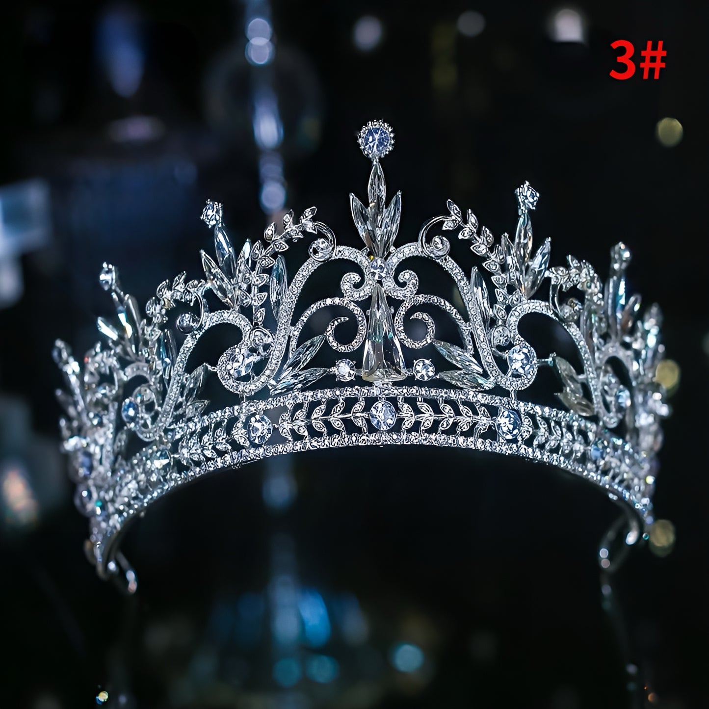 Crystal Wedding Bride Crown