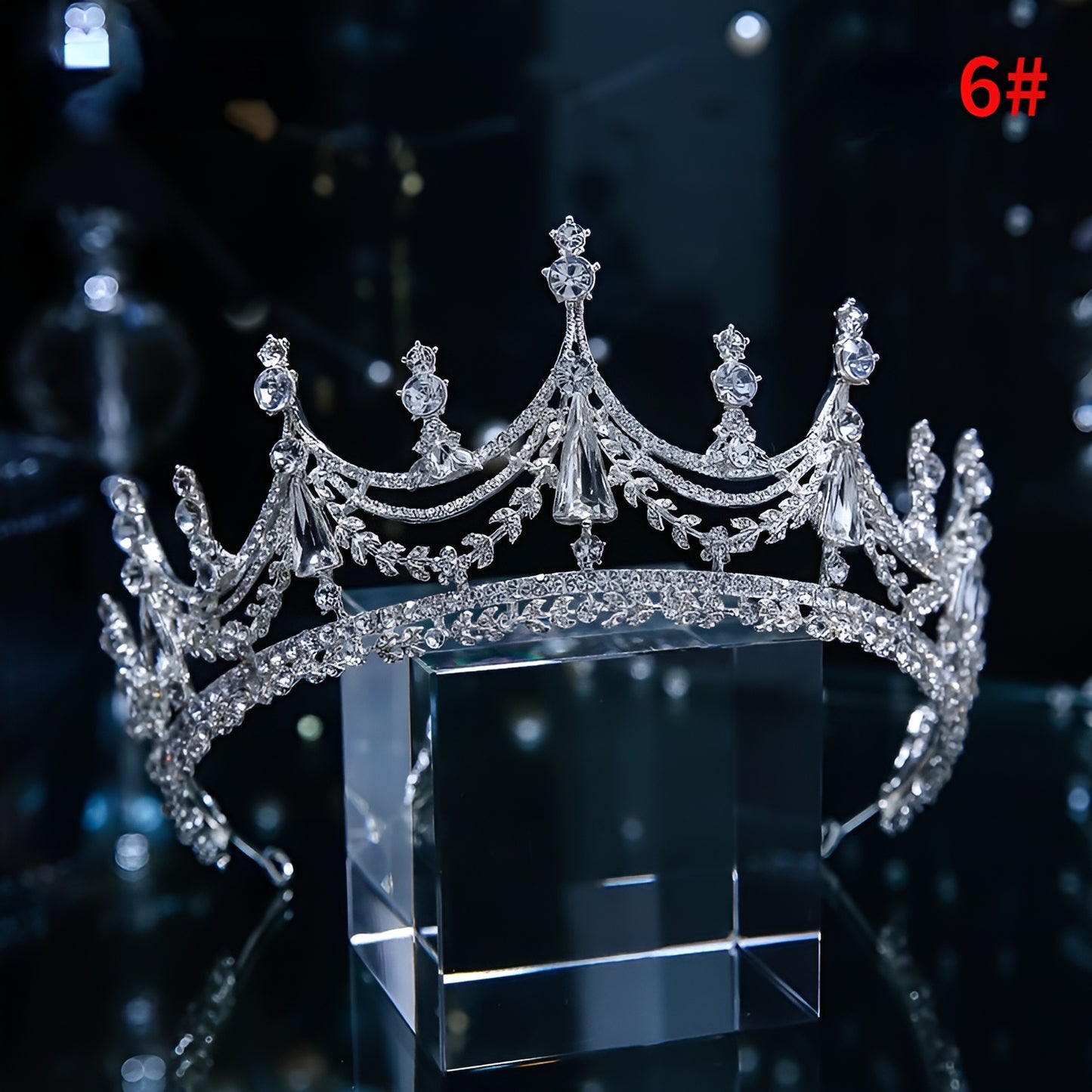 Crystal Wedding Bride Crown