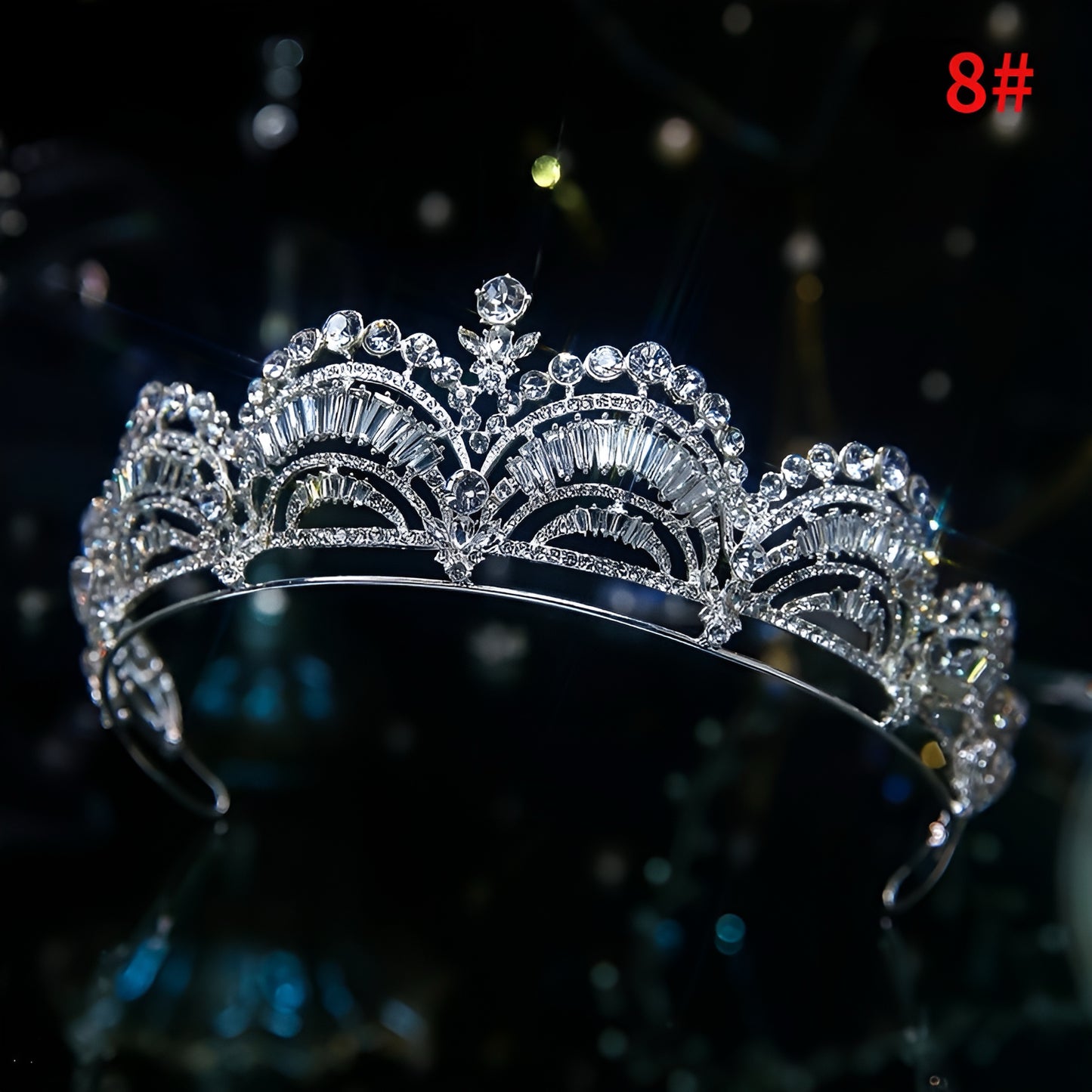 Crystal Wedding Bride Crown