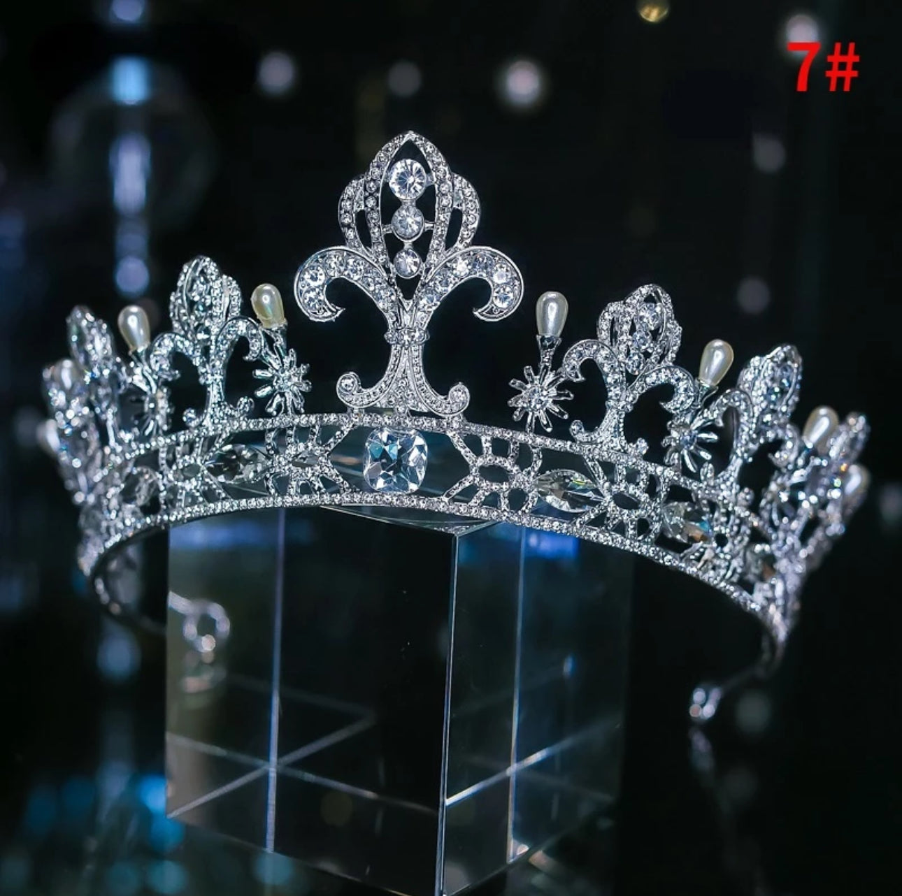 Crystal Wedding Bride Crown
