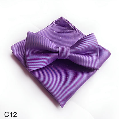 Combo Bow Tie and Pocket Square