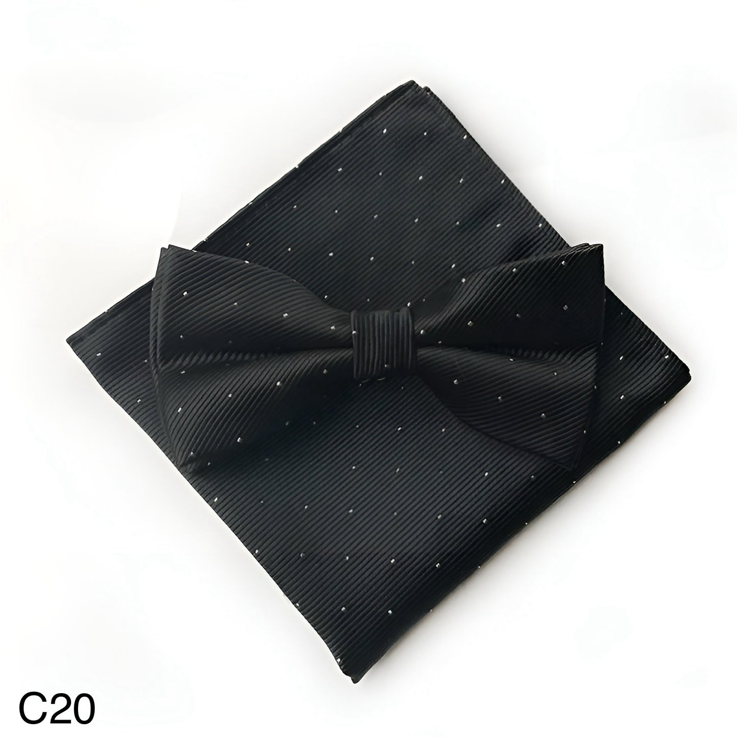 Combo Bow Tie and Pocket Square