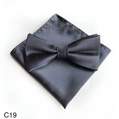 Combo Bow Tie and Pocket Square