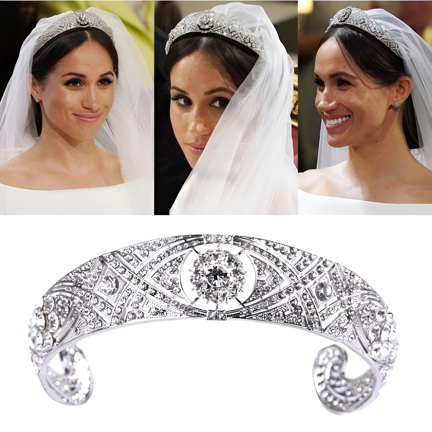Crystal Bride Crown